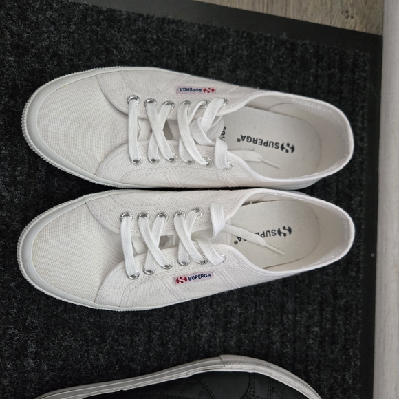 Superga Cotu 2750 Women's Canvas Low Top Sneakers, EU 39.5, EUC - Picture 3 of 7